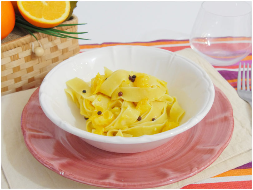 Tagliatelle all’arancia