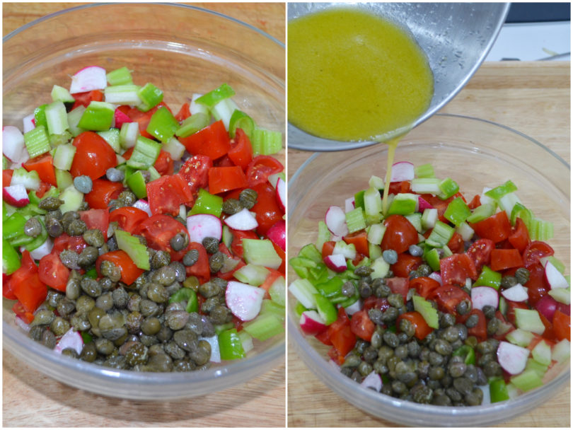Caper salad Ricetta di Misya