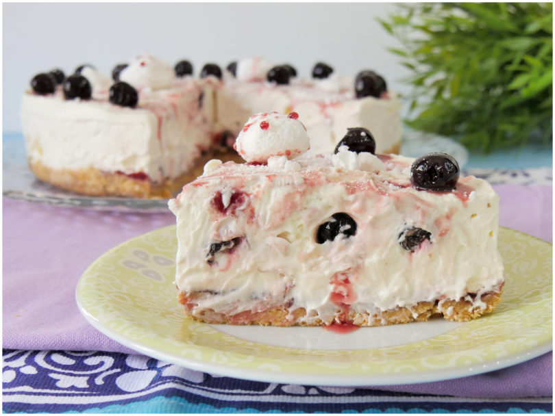 Torta gelato amarena - Ricetta di Misya