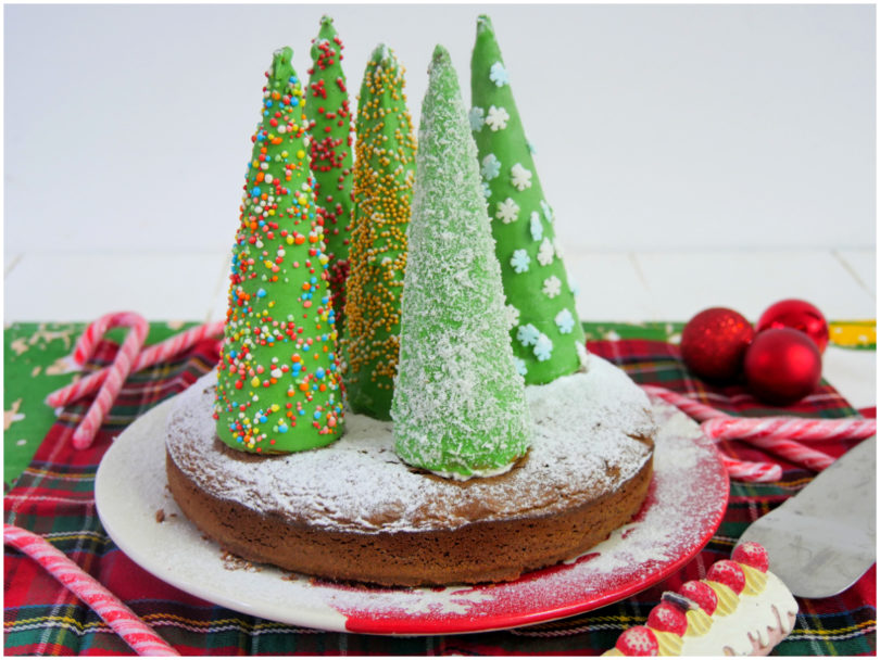 Torte Dolci Natalizi.Torta Foresta Di Natale Ricetta Torta Foresta Di Natale Di Misya