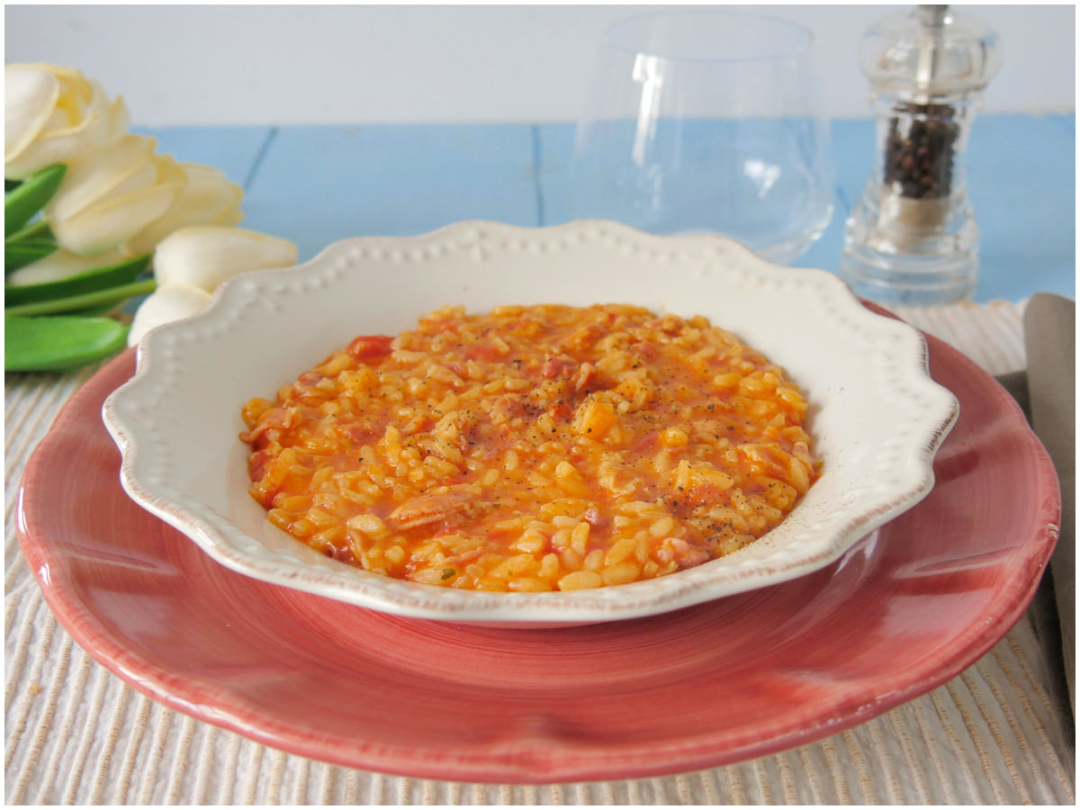 Risotto all’amatriciana