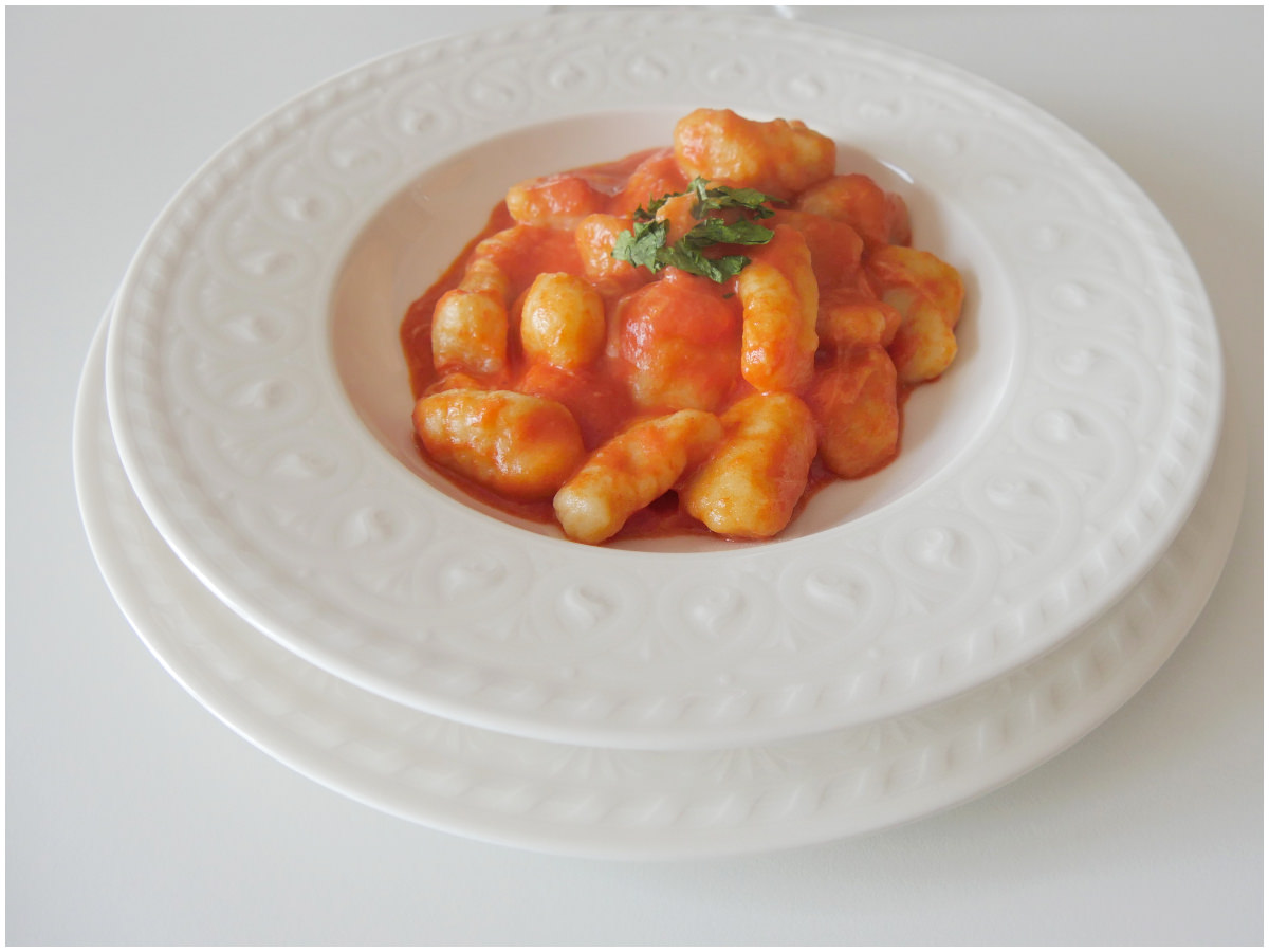 Gnocchi con fiocchi di patate - Ricetta di Misya