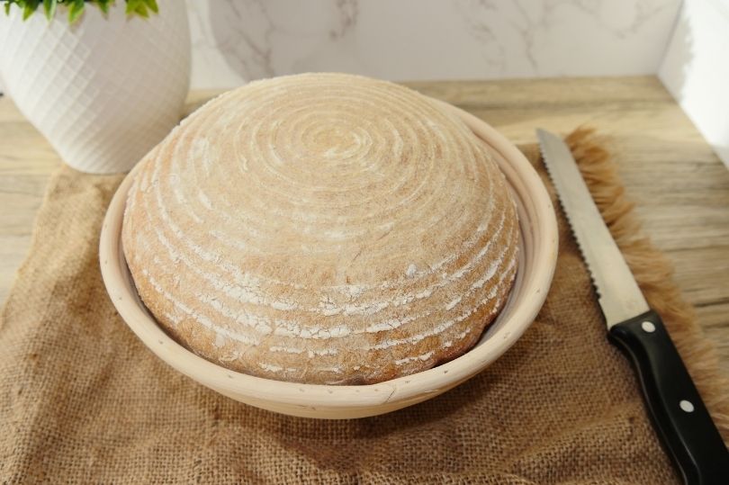 Come si usa il cestino di lievitazone del pane 