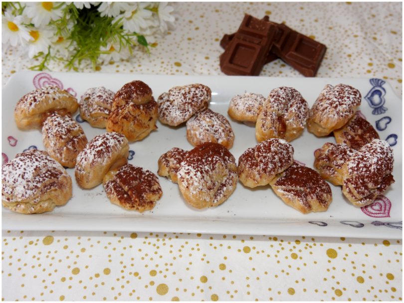Funghetti di pasta choux Ricetta di Misya