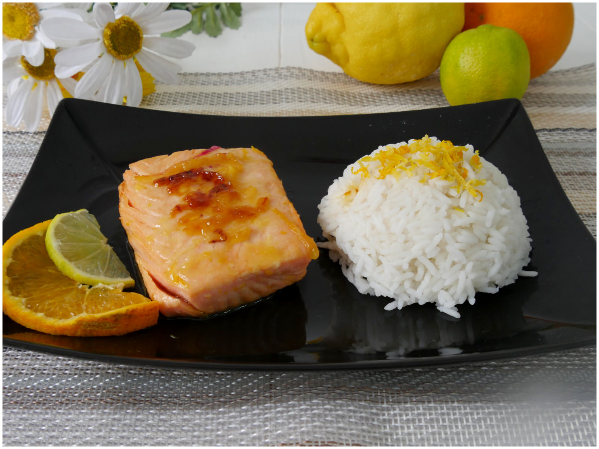 Salmone agli agrumi