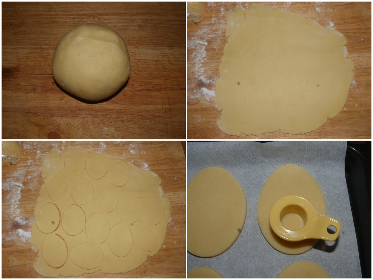 Biscotti occhio di bue di Pasqua