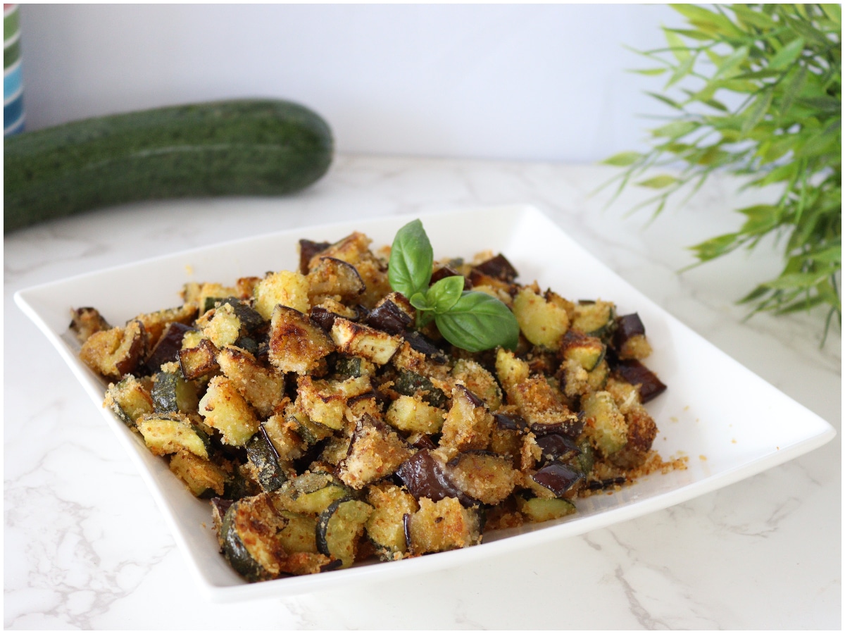 grilled eggplant and zucchini