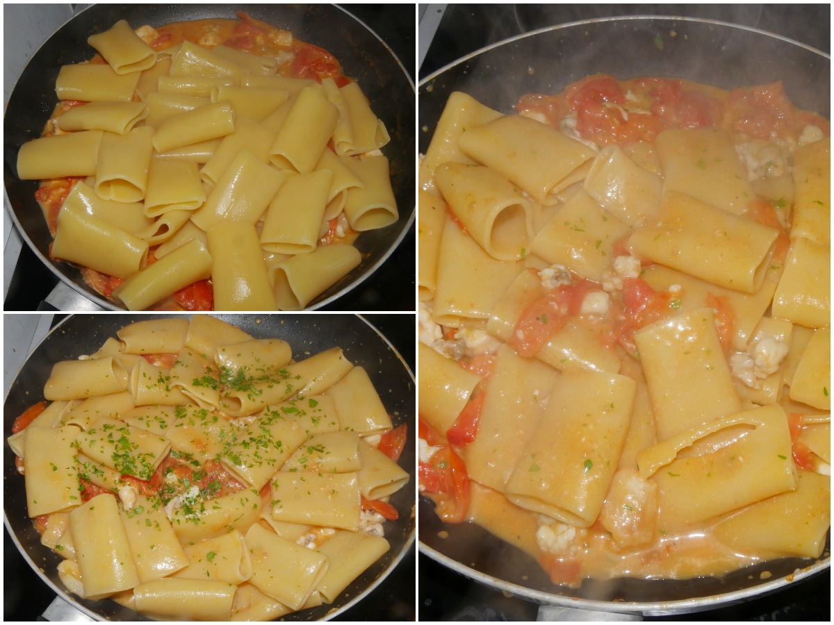 4 saltare paccheri