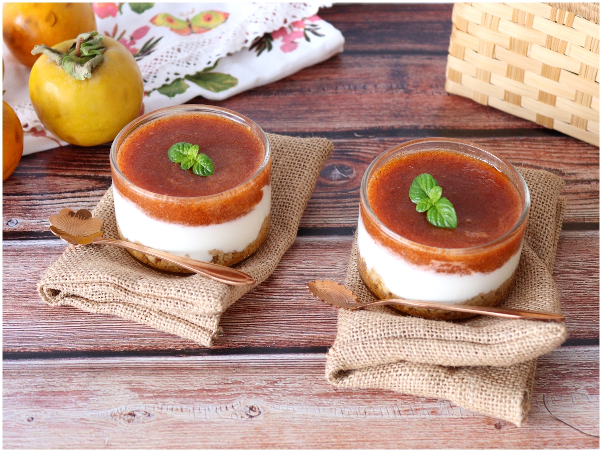 Bicchierini ai cachi