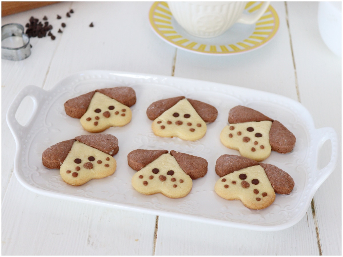Biscotti a forma di cane