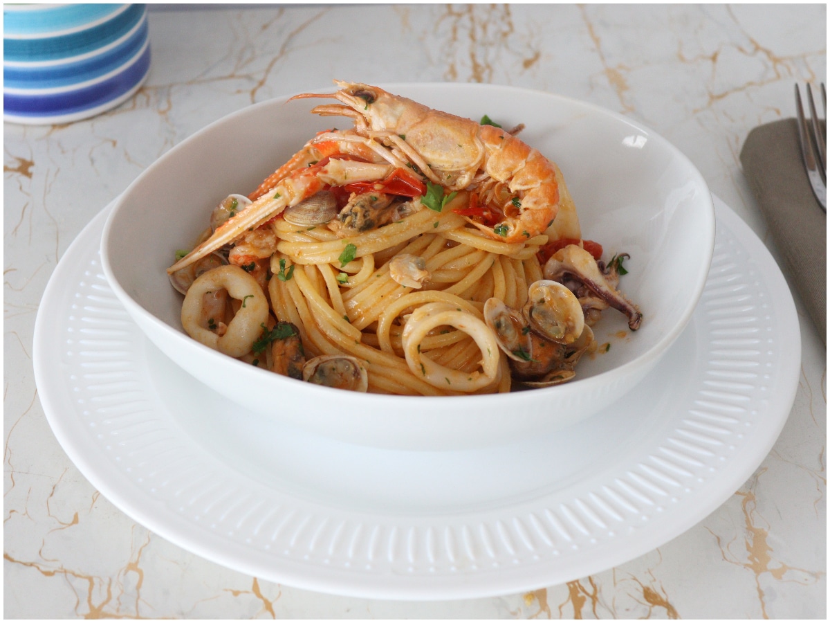 Spaghetti allo scoglio
