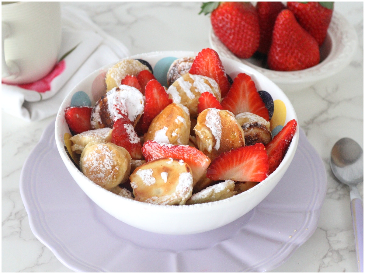 Cereal banana pancake