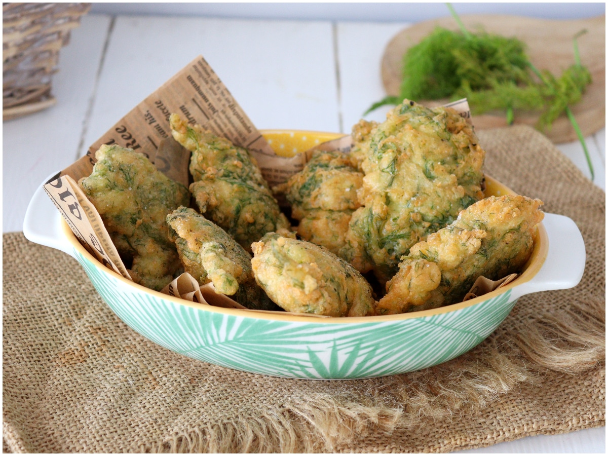Frittelle di finocchietto
