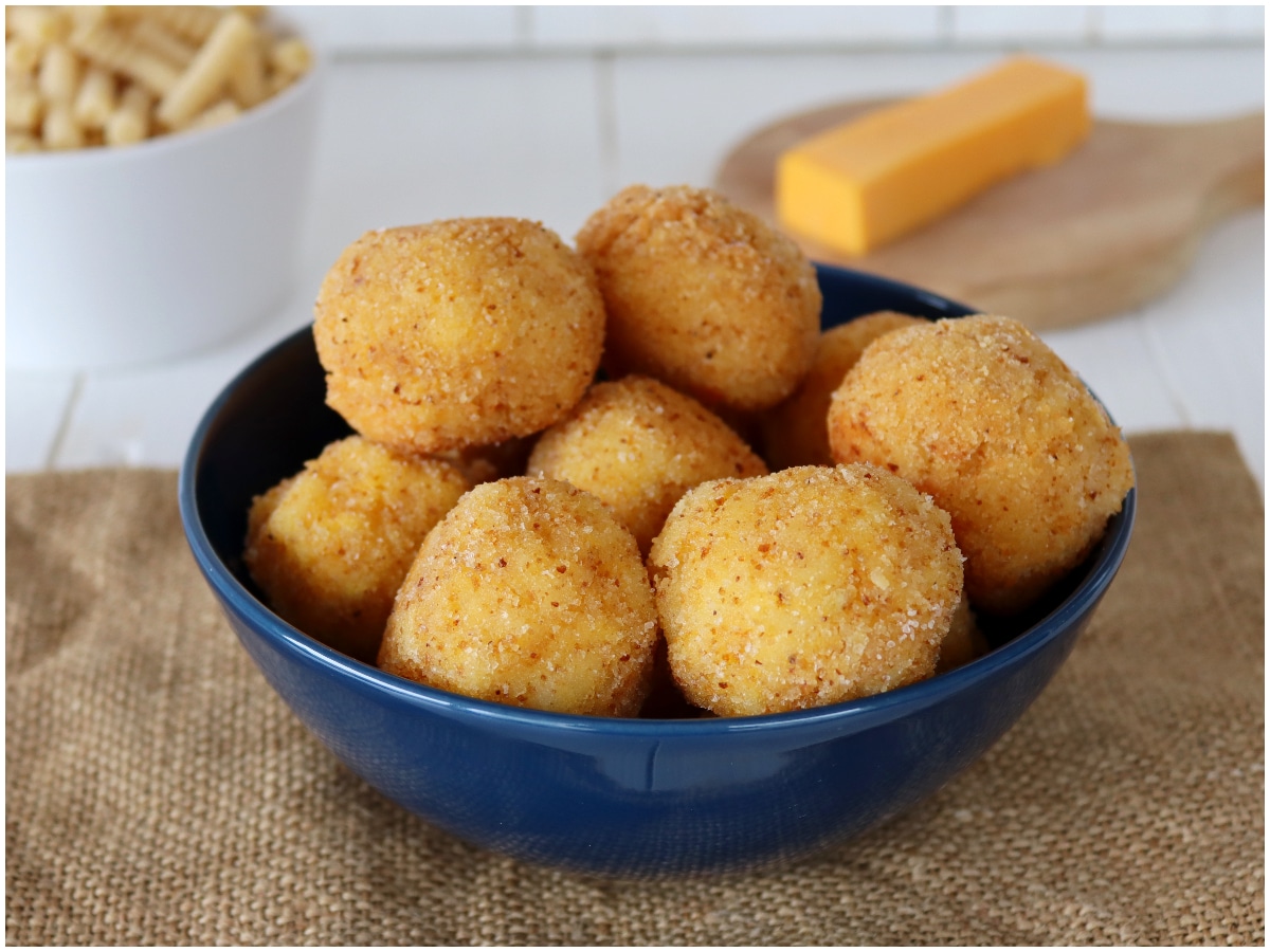 Polpette mac and cheese