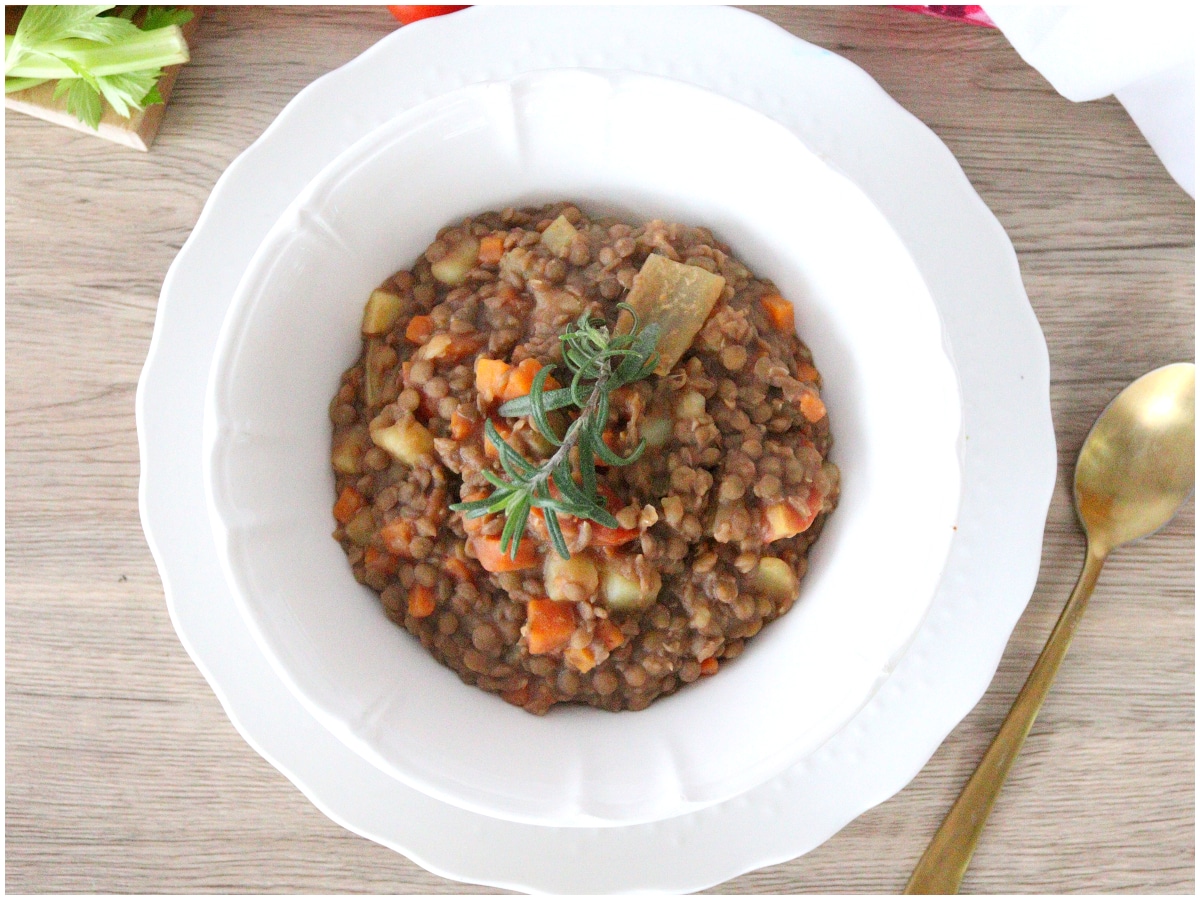 lentil and potato soup
