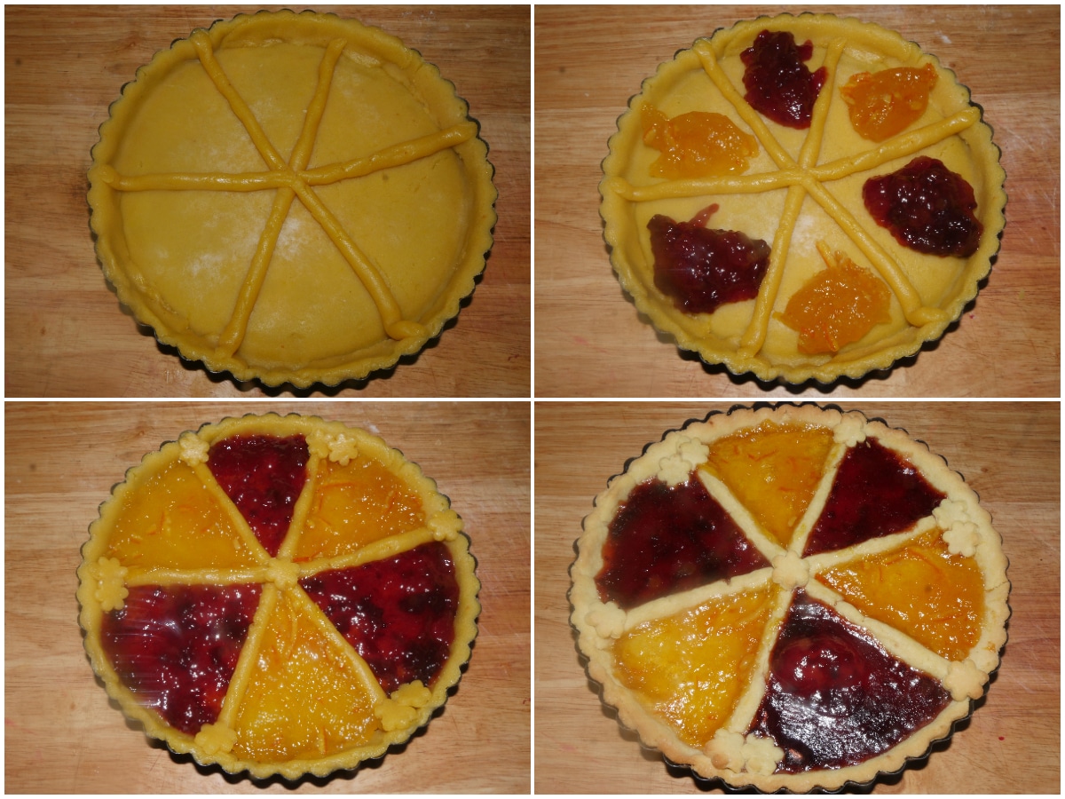 Crostata a raggiera