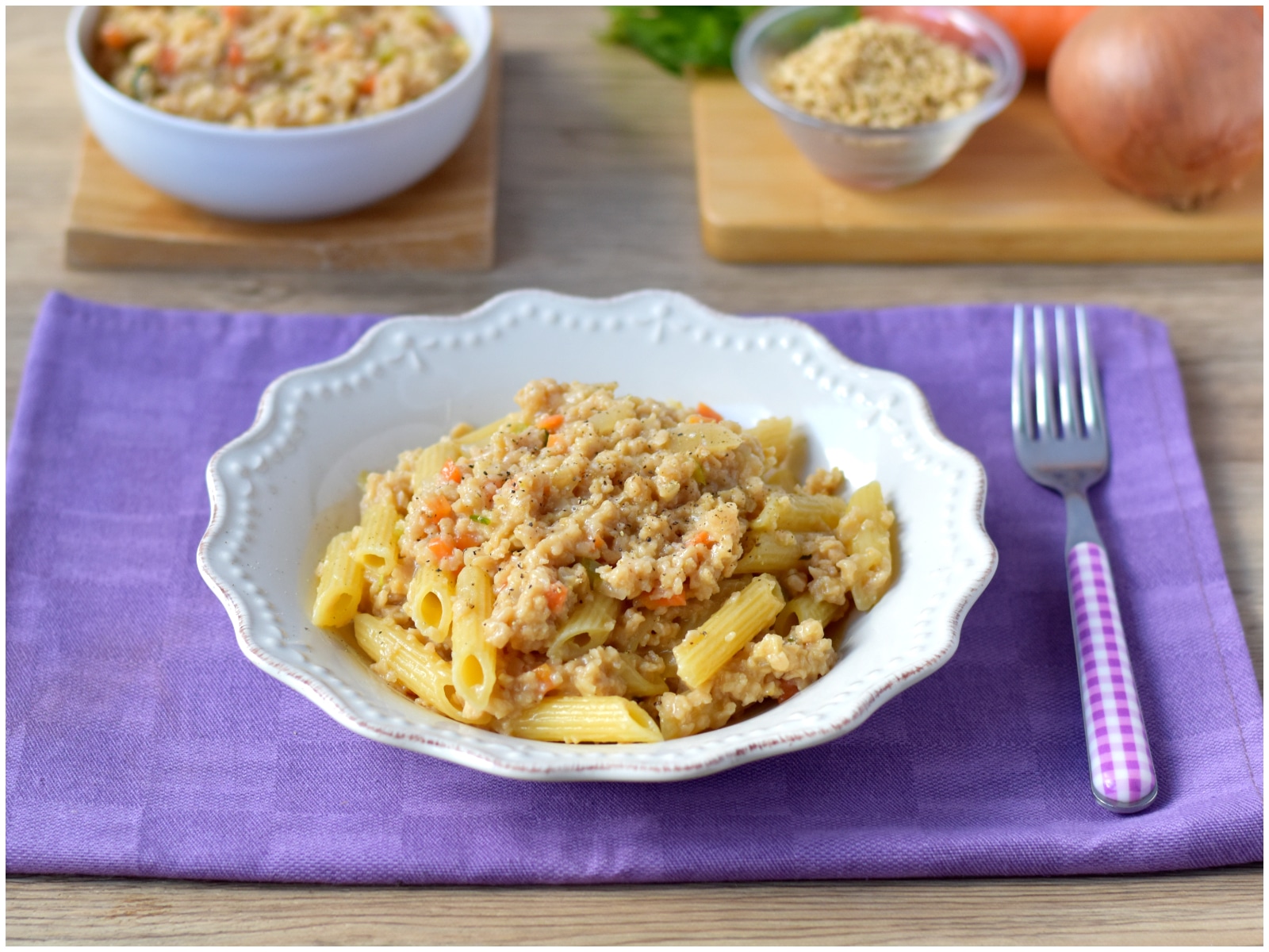 Ragù bianco di soia