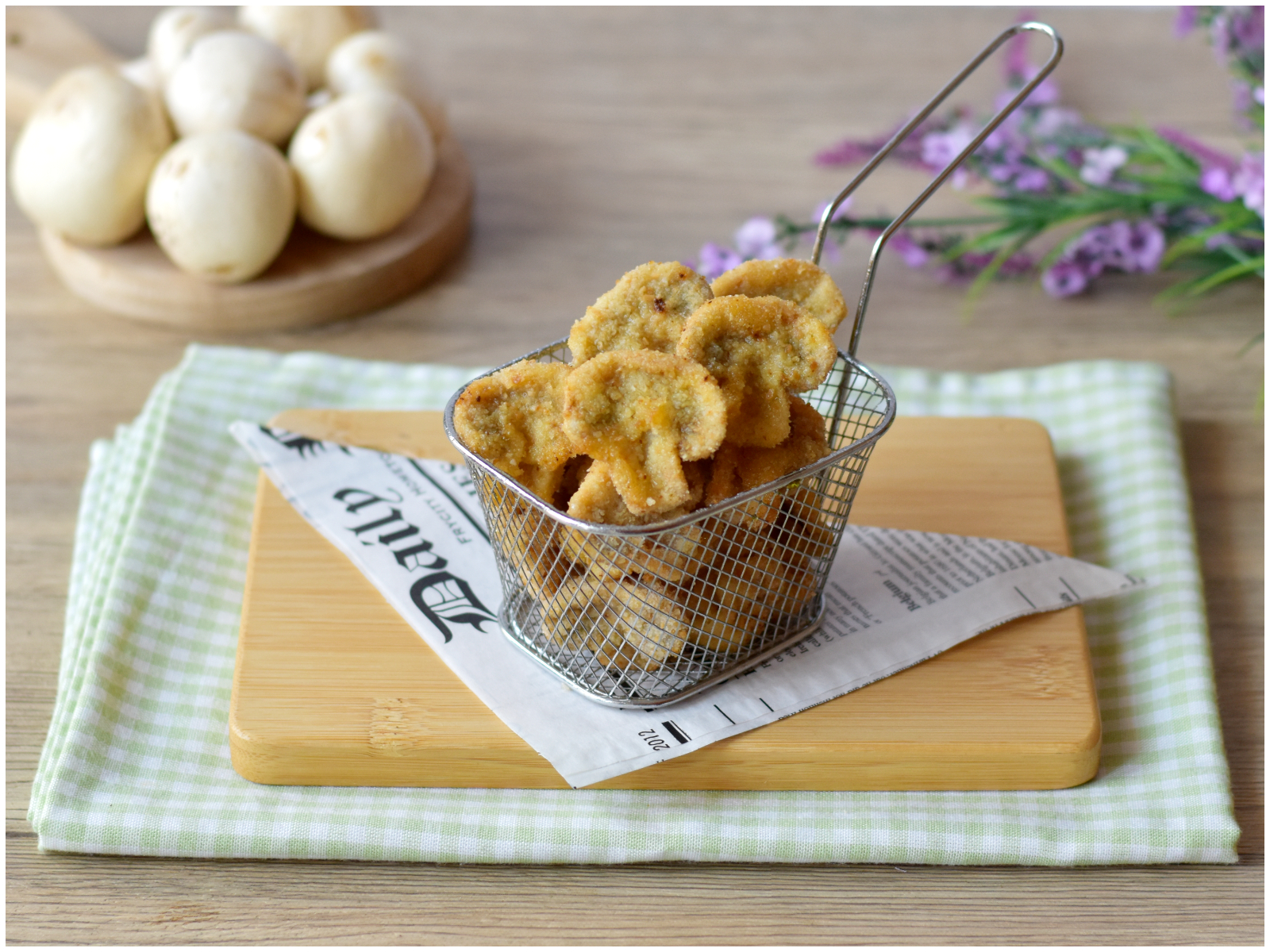 Funghi fritti