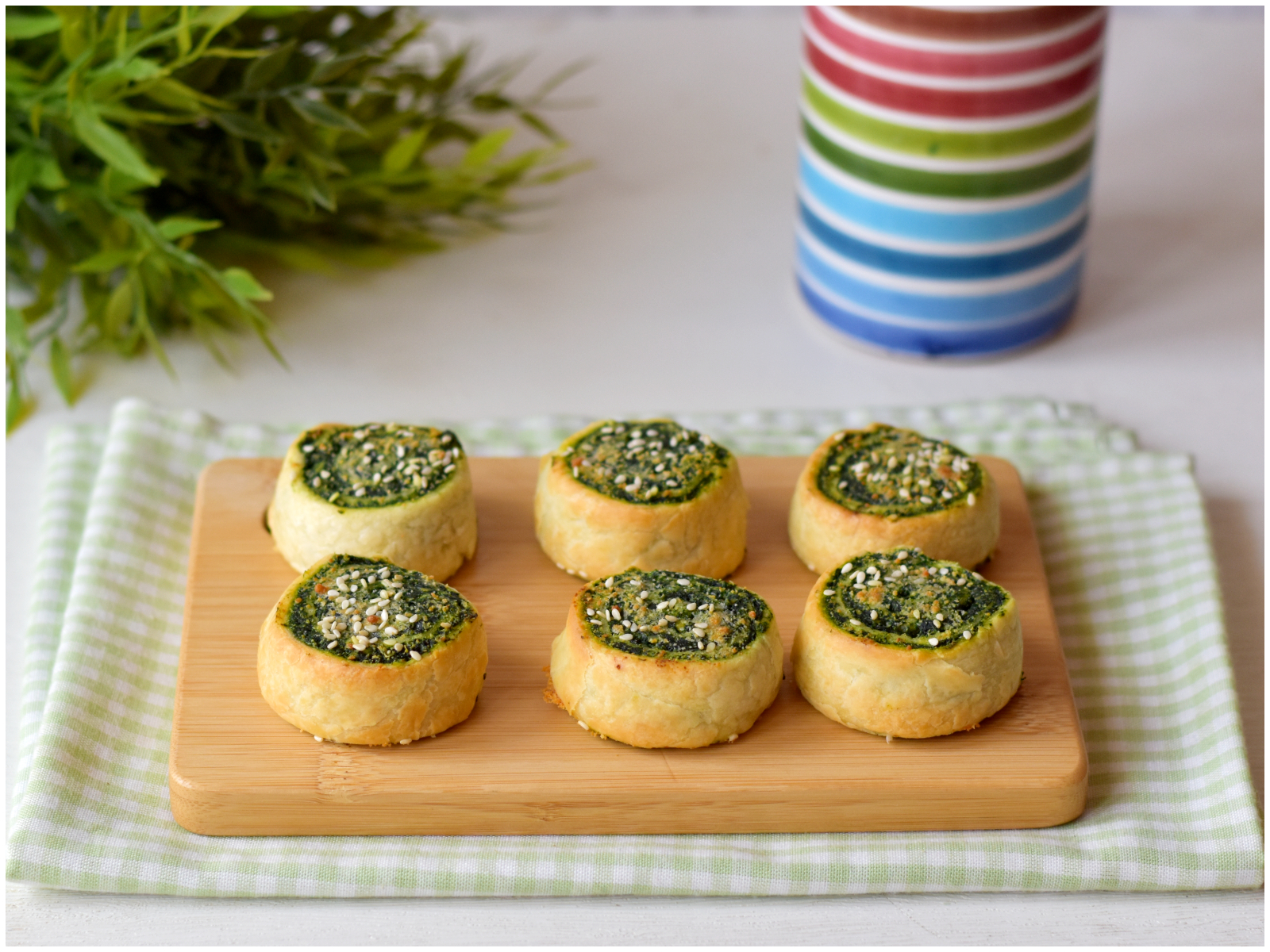 Girelle tofu e spinaci