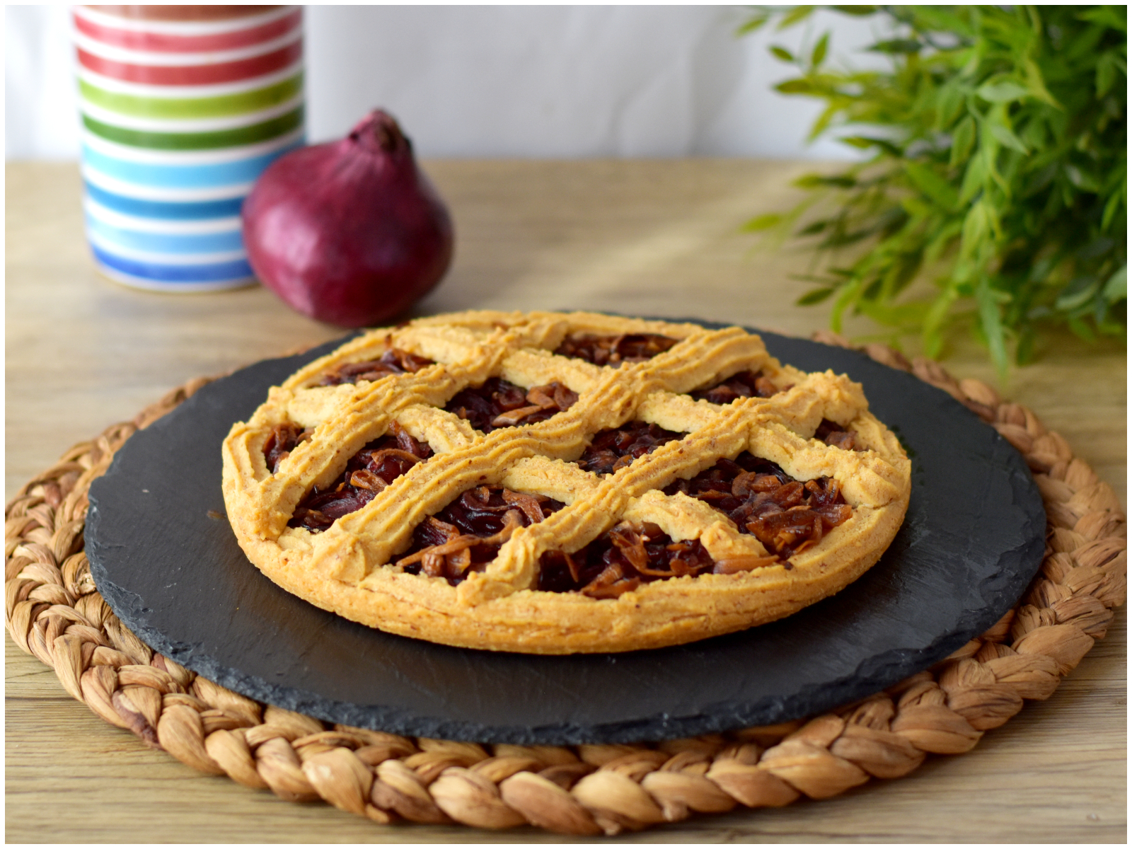 Crostata alle cipolle
