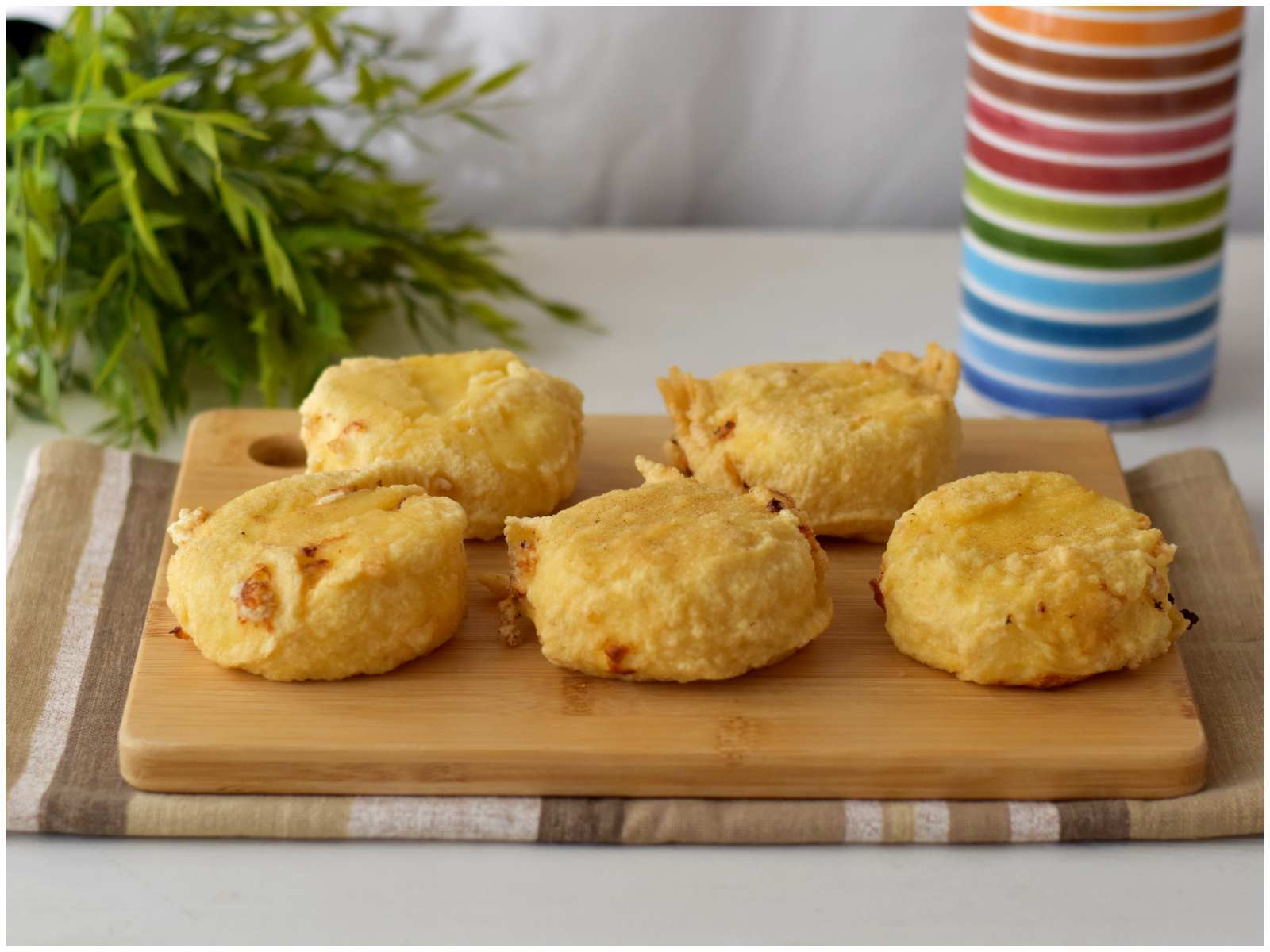 Ricotta fritta in pastella