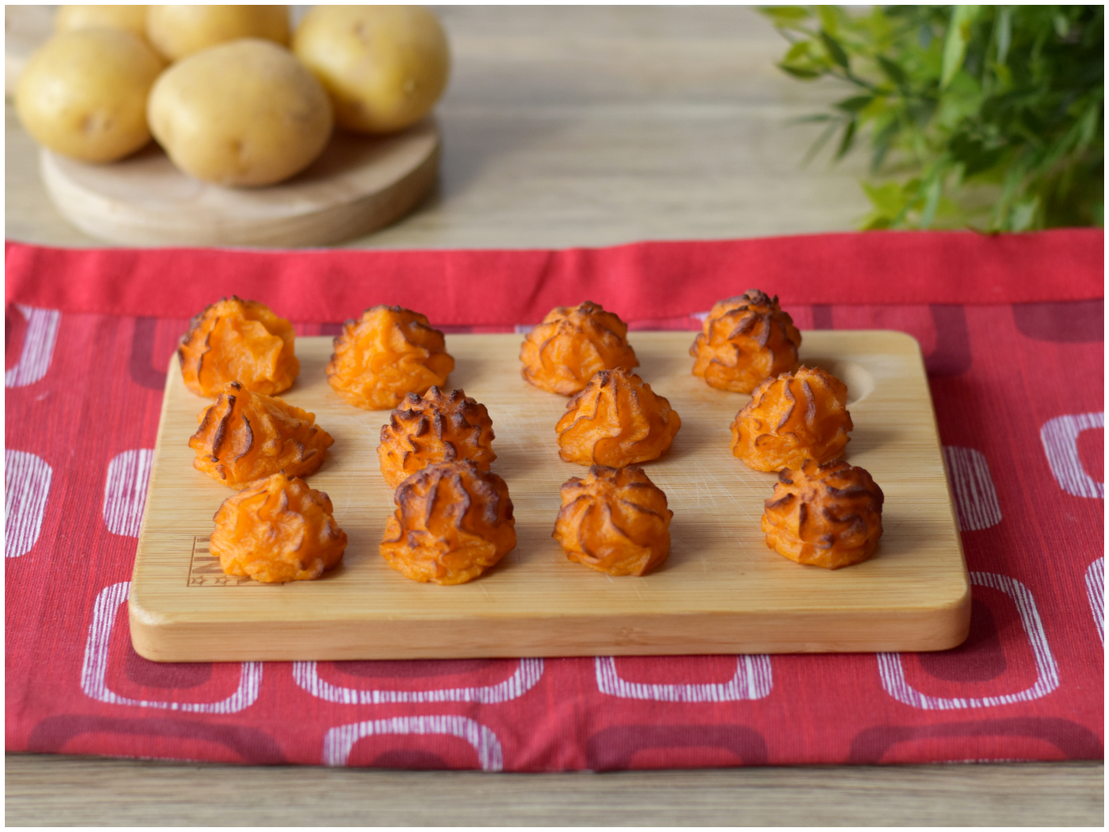 Patate duchessa al pomodoro