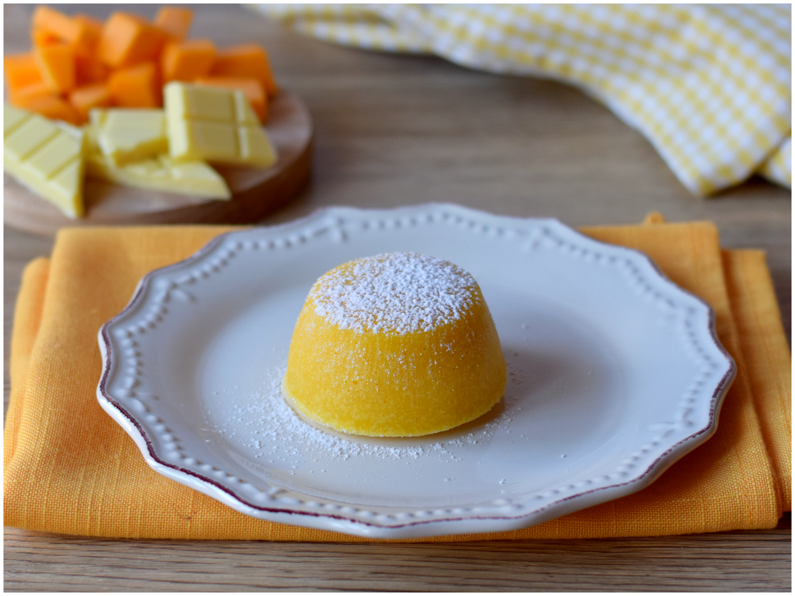 Tortino alla zucca dal cuore caldo