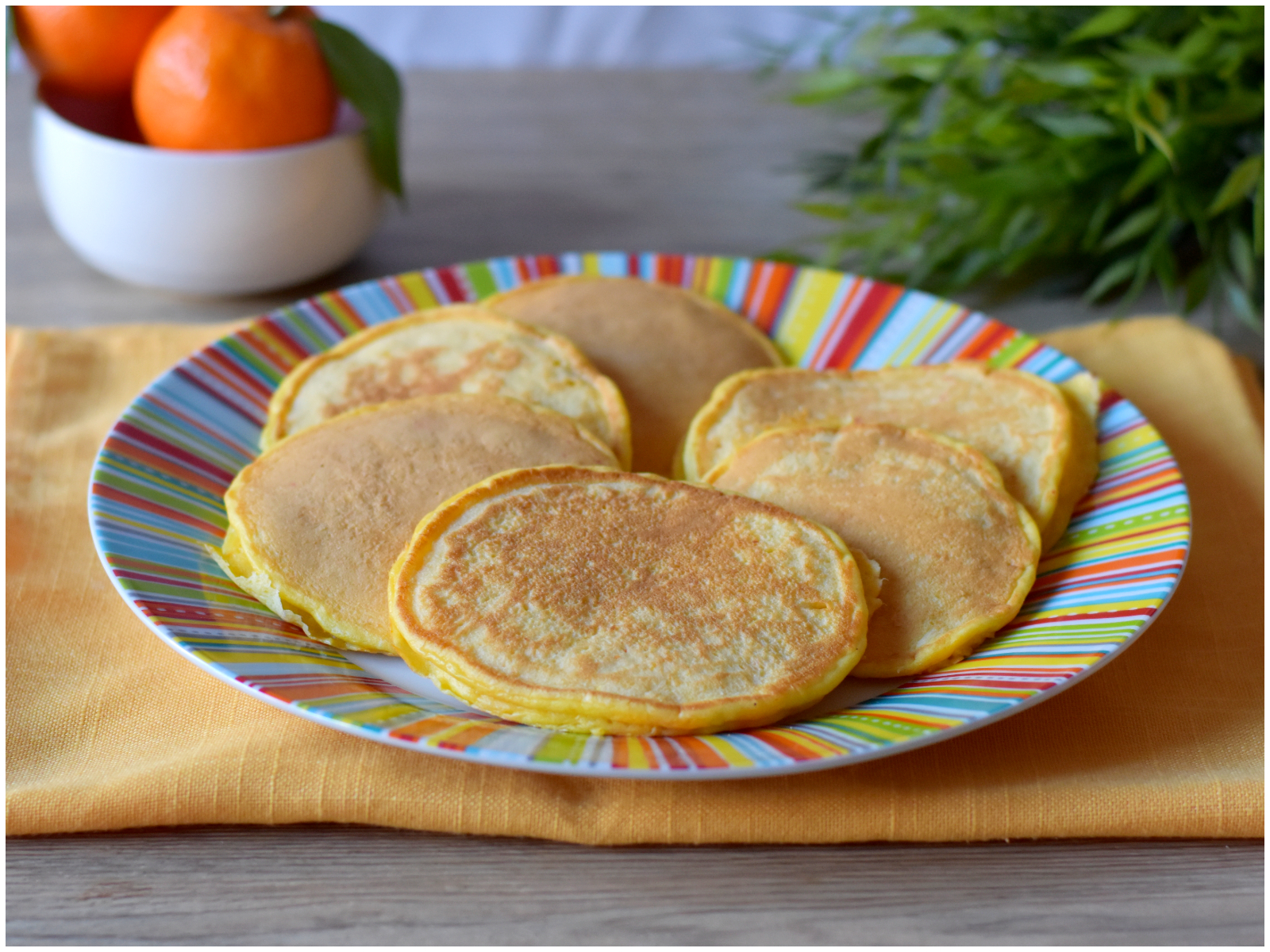 Pancake alle clementine