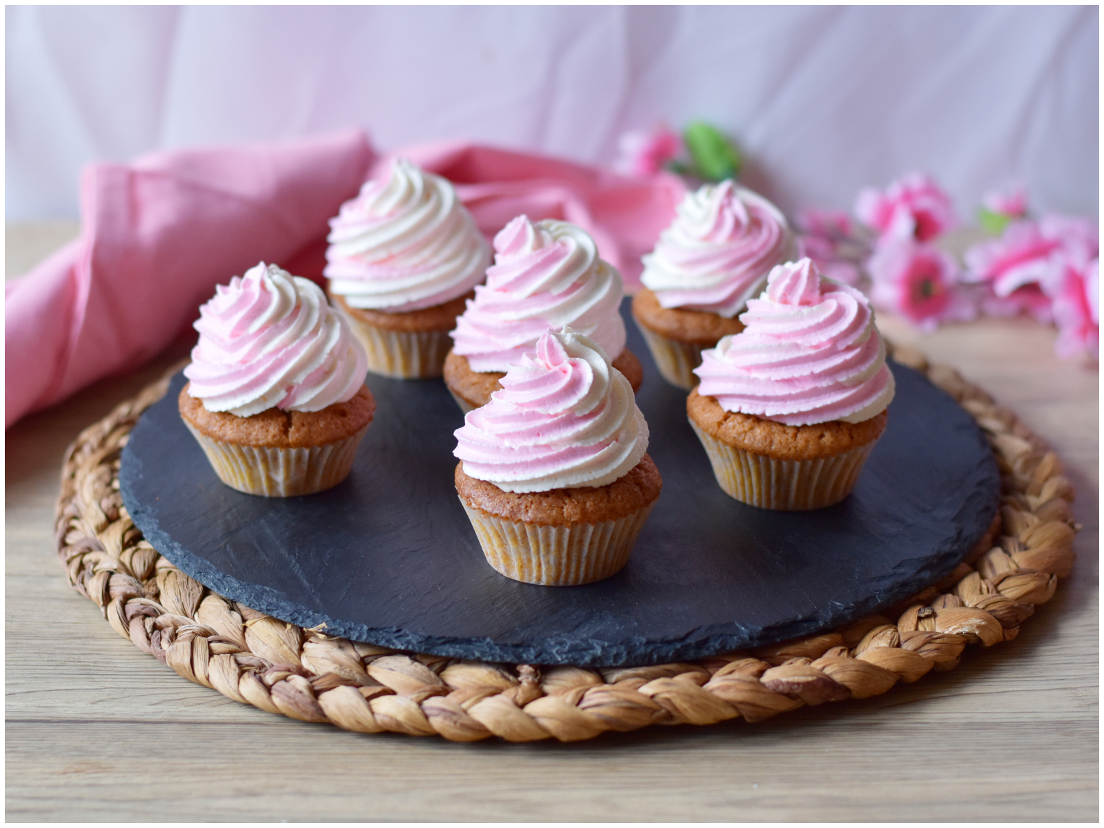 Cupcake alla rosa