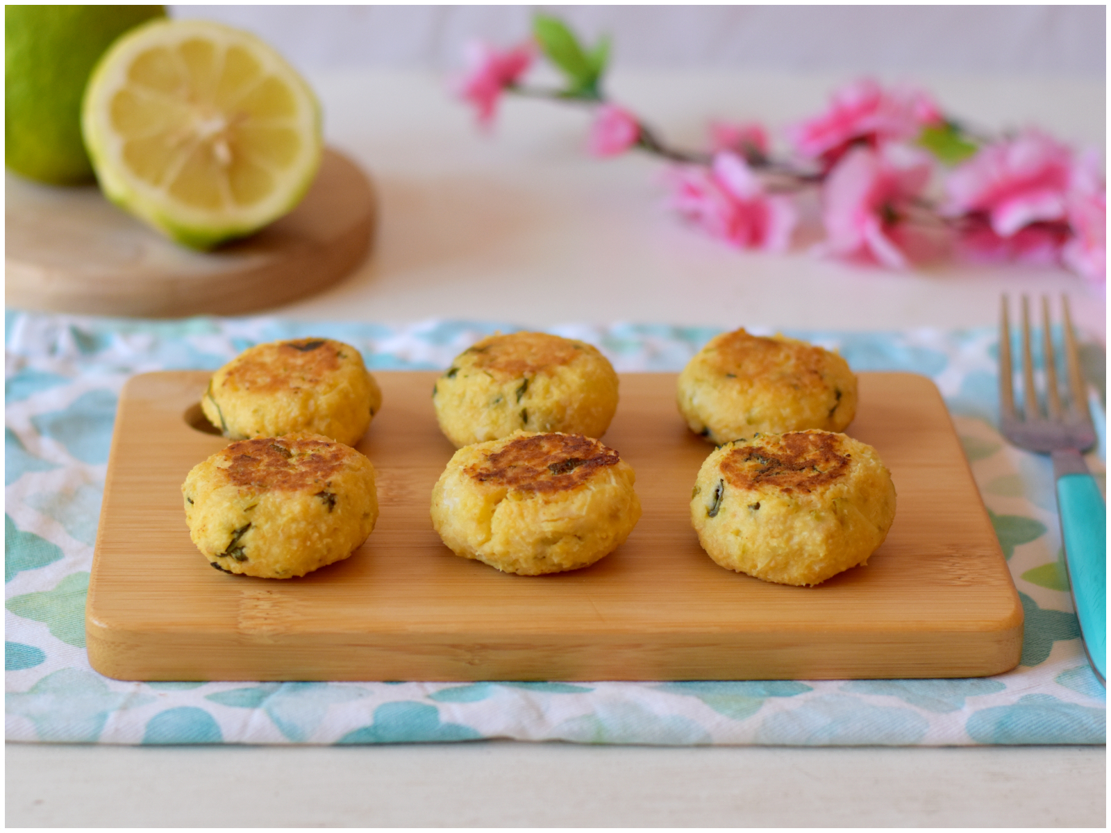 Polpette robiola e limone