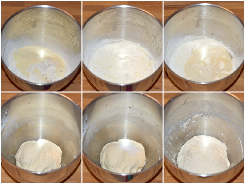 Impasto delle pizzette ai fichi