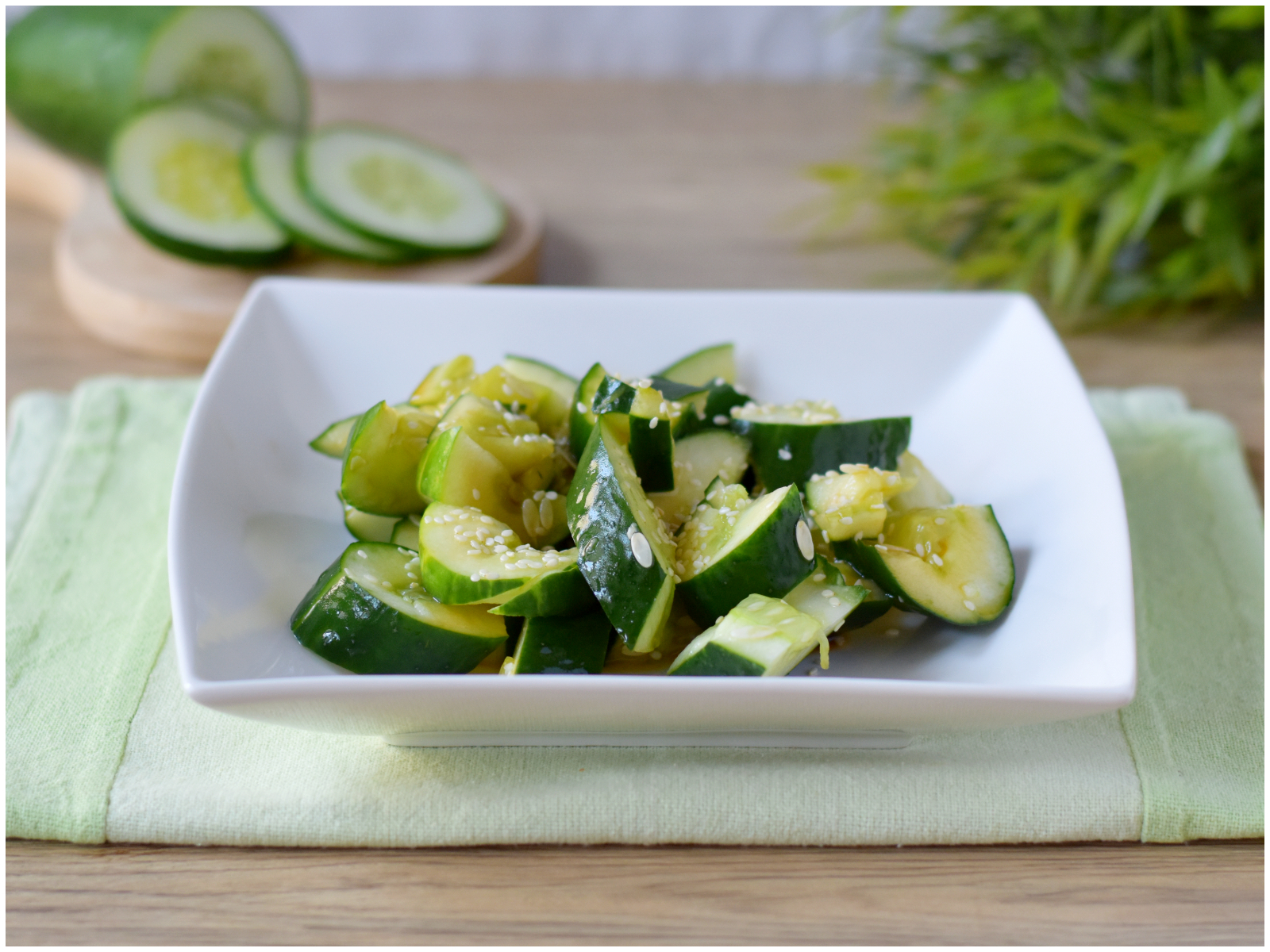 Insalata di cetrioli asiatica