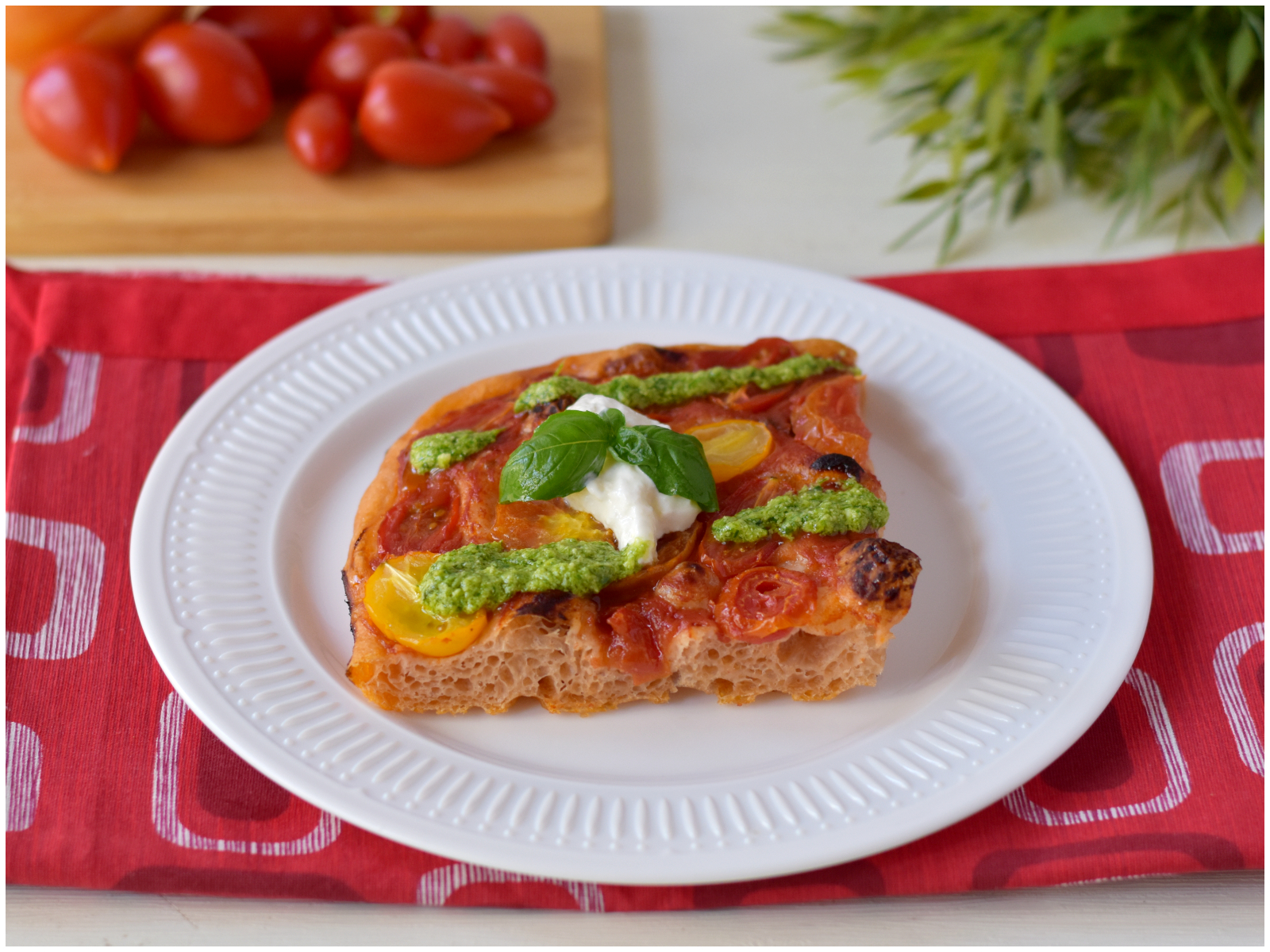 Pizza ai pomodori